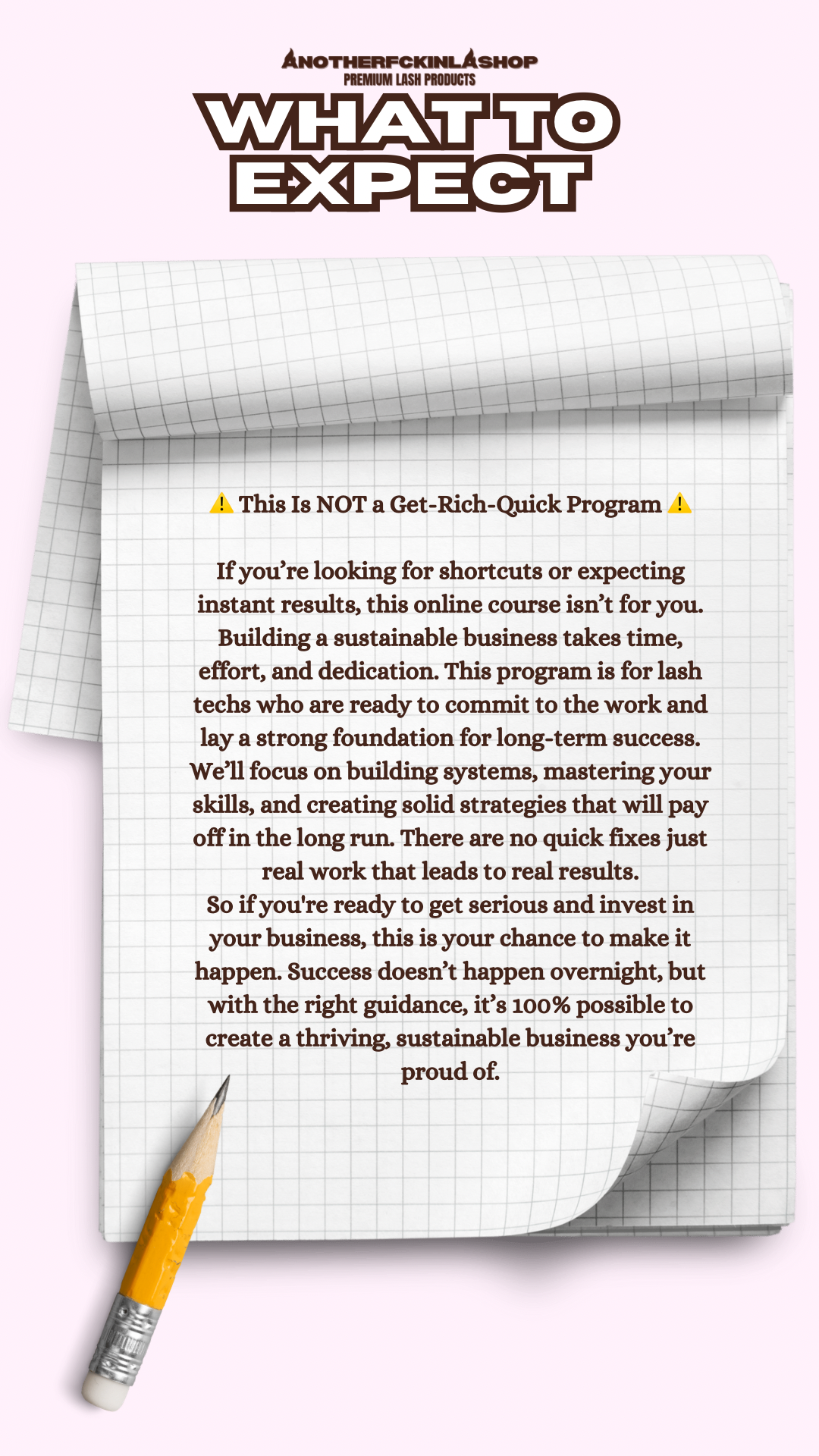 The Lash Line Blueprint | ONLINE COURSE